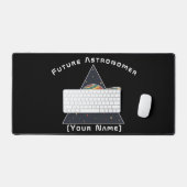Personalized Future Astronomer Desk Mat デスクマット (キーボード&マウス)