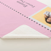 Personalized Future Doctor Kids with Name & Photo シェルパブランケット (3/4)