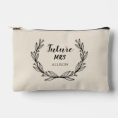 Personalized Future Mrs. Elegant Clutch アクセサリーポーチ (正面)