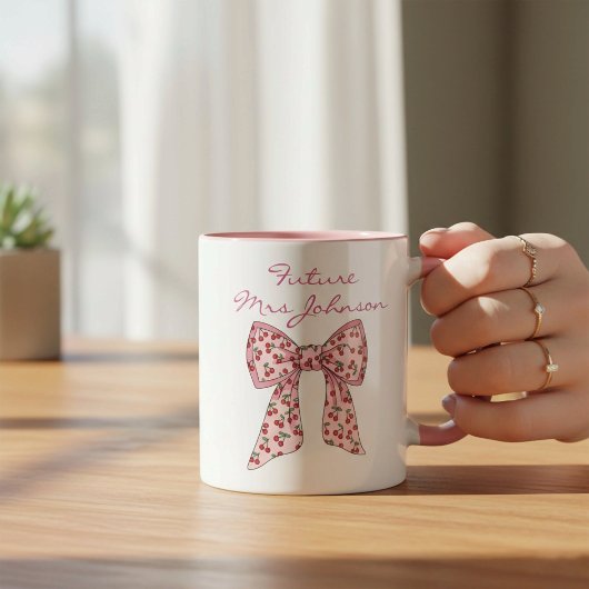 Personalized future Mrs Mug マグカップ