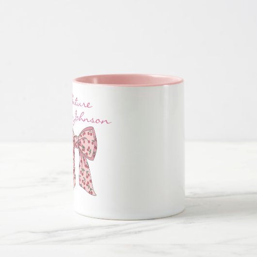 Personalized future Mrs Mug マグカップ (中央)