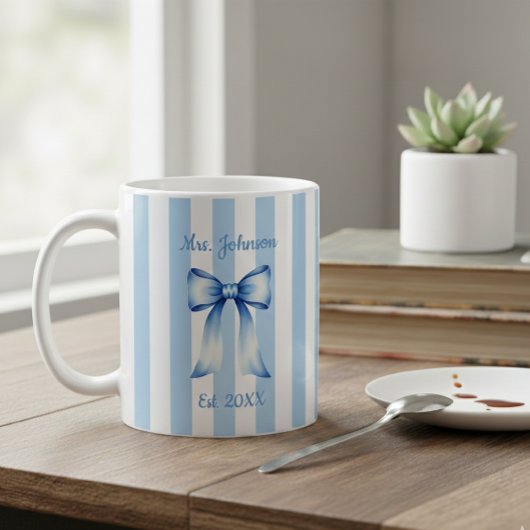 Personalized Future Mrs. Mug, Custom Engaged Mug コーヒーマグカップ