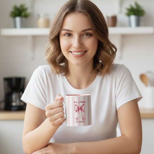 Personalized Future Mrs. Mug, Custom Engaged Mug マグカップ