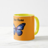 Personalized Galaxy Butterfly Cosmic Nebula Aesthe マグカップ (正面右)