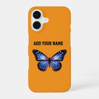 Personalized Galaxy Butterfly Cosmic Nebula Aesthe iPhone 16ケース