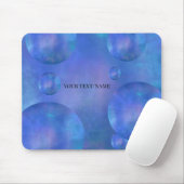 Personalized Galaxy Nebula Mouse Pad - Custom Name マウスパッド (マウス)