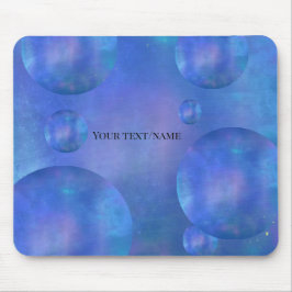 Personalized Galaxy Nebula Mouse Pad - Custom Name マウスパッド
