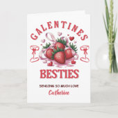 Personalized Galentine’s Day  カード (正面)