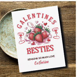 Personalized Galentine’s Day  シーズンポストカード