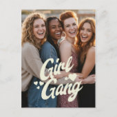 Personalized Galentine’s Day Photo ポストカード (正面)