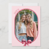 Personalized Galentine’s Day Photo Card -Pink  シーズンカード (裏面)