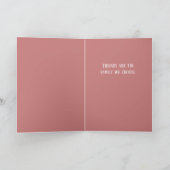 Personalized Galentine's Day Card カード (内部)