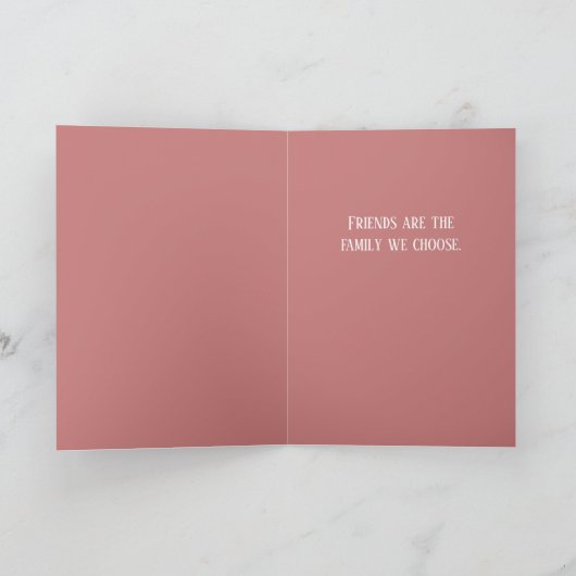 Personalized Galentine's Day Card カード (内部)