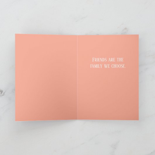 Personalized Galentine's Day Greeting Card カード (内部)
