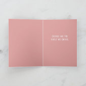 Personalized Galentine's Day Greeting Card カード (内部)