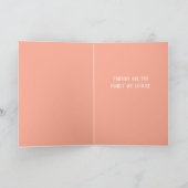 Personalized Galentine's Day Greeting Card カード (内部)