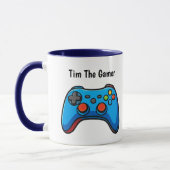Personalized Gamer Coffee Mug Custom Name Gift マグカップ (左)