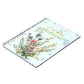 Personalized Garden Journal ノートブック (左側)