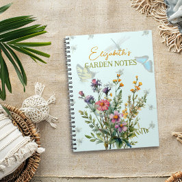 Personalized Garden Journal ノートブック