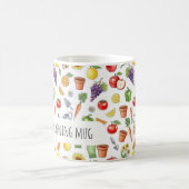 Personalized gardening mug コーヒーマグカップ (中央)