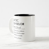 Personalized Genetic Counselor ツートーンマグカップ (正面左)