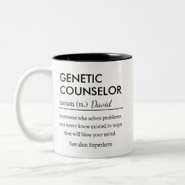 Personalized Genetic Counselor ツートーンマグカップ