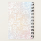 Personalized Geometric  プランナー手帳 (裏面)