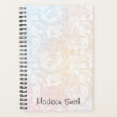 Personalized Geometric  プランナー手帳 (正面)