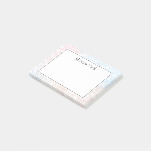 Personalized Geometric  ポストイット (アングル)