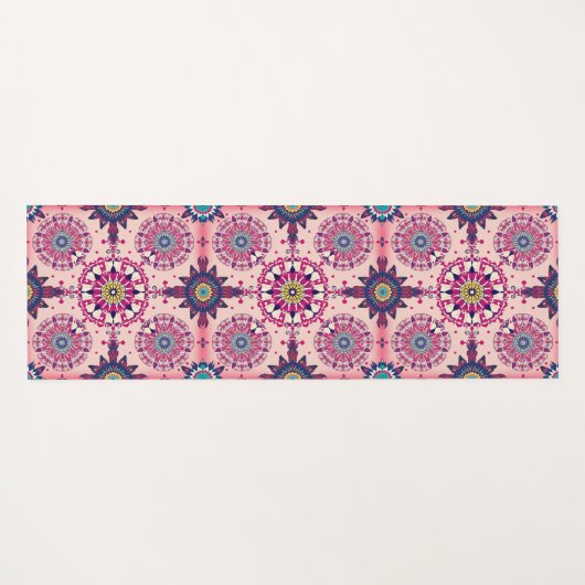 Personalized Geometric Design ヨガマット (裏面(横))
