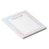 Personalized Geometric Notepad ノートパッド (アングル)