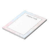 Personalized Geometric Notepad ノートパッド (回転)
