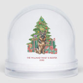 Personalized German Shepherd Dog Christmas (正面)