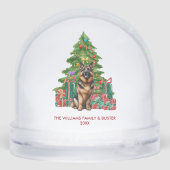 Personalized German Shepherd Dog Christmas (裏面)