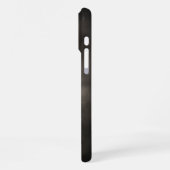 Personalized German Shepherd Portrait iPhoneケース (左側面)