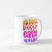 Personalized German Shepherd Puppy Easter コーヒーマグカップ (正面右)