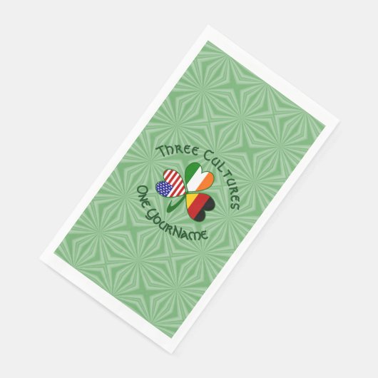 Personalized Germany Ireland USA Shamrock (コーナー)