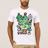 Personalized Ghost LED Night Light with Witch Hat, Tシャツ (正面)