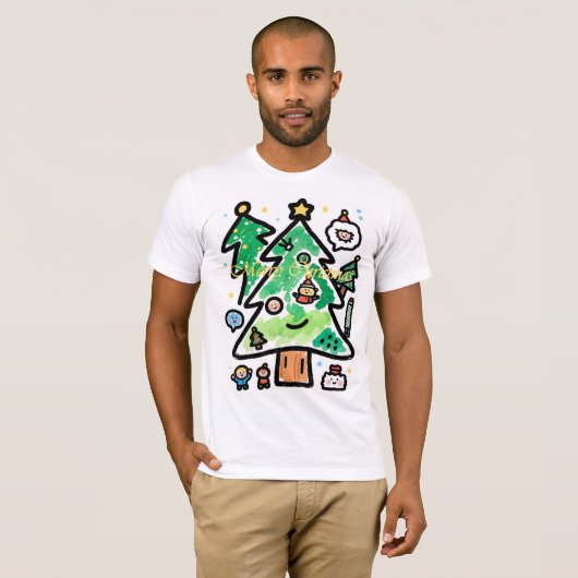 Personalized Ghost LED Night Light with Witch Hat, Tシャツ (正面フル)