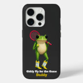 Personalized Giddy Up For The Game Daddy | Quirky  Case-Mate iPhoneケース (裏面)