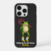 Personalized Giddy Up For The Game Daddy | Quirky  iPhoneケース (裏面)