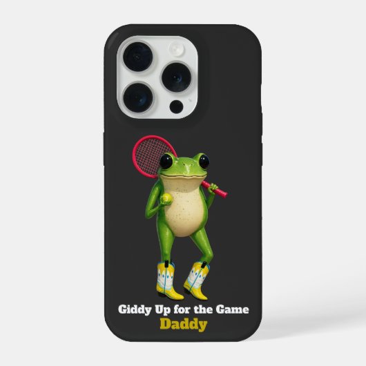 Personalized Giddy Up For The Game Daddy | Quirky  iPhoneケース (裏面)