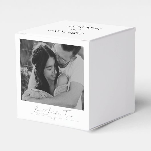Personalized Gift Box フェイバーボックス (正面サイド)