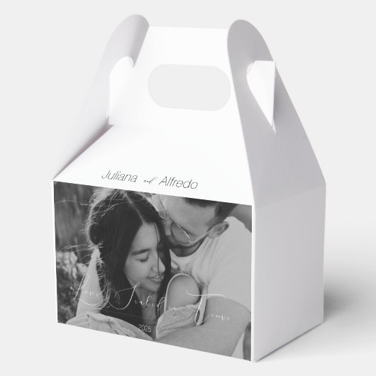 Personalized Gift Box フェイバーボックス (正面)