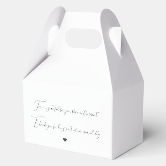 Personalized Gift Box フェイバーボックス (裏面)