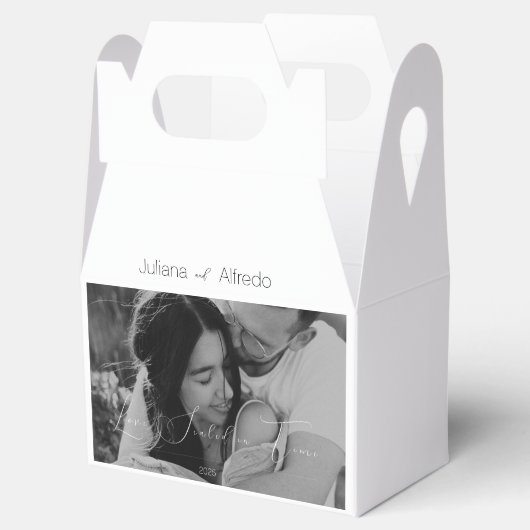 Personalized Gift Box フェイバーボックス (オープン)