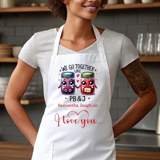 Personalized Gift for Boyfriend Funny Food Apron エプロン