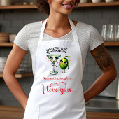 Personalized Gift for Husband Funny Food Apron エプロン