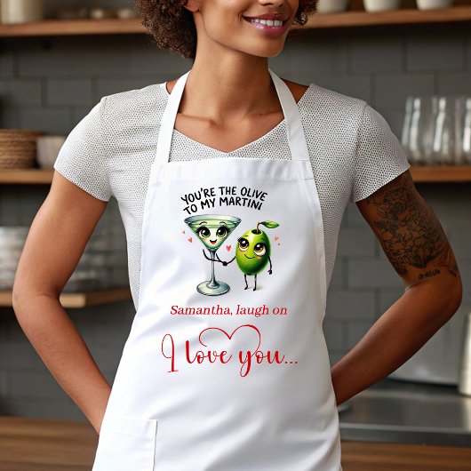 Personalized Gift for Husband Funny Food Apron エプロン
