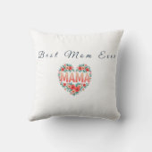 Personalized Gift for Mom | Custom Name Design クッション (裏面)